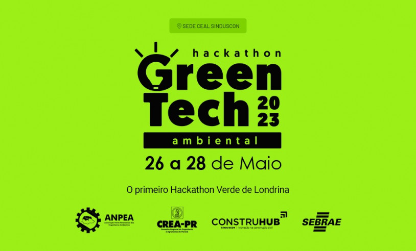 Primeira maratona de tecnologias verdes abre inscrições, em Londrina
