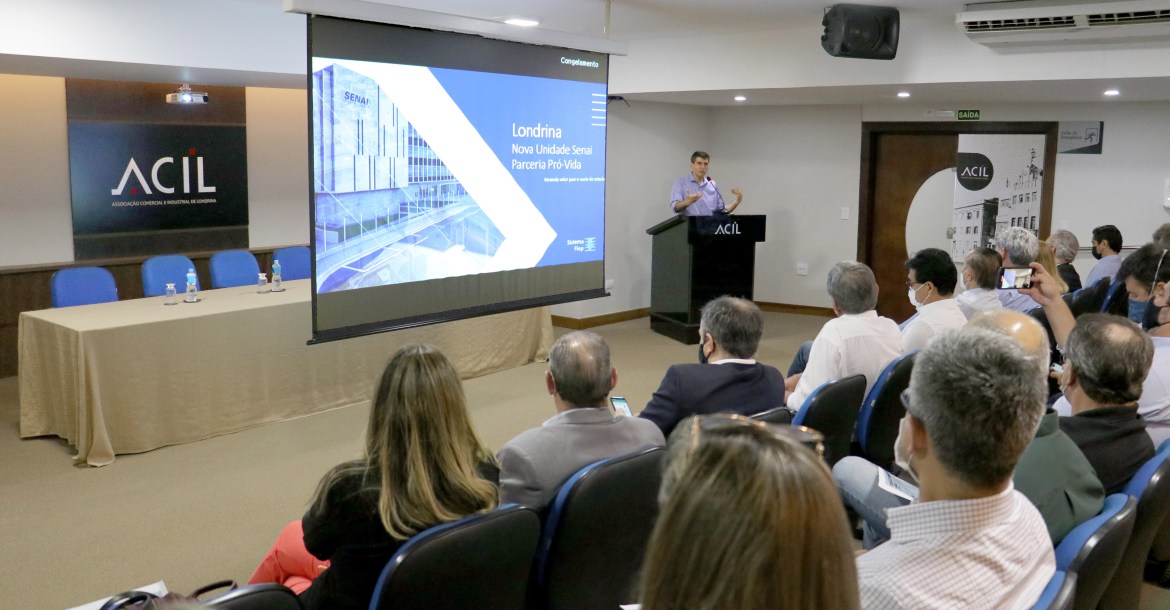 Londrina terá nova unidade do Senai com centro de formação e HUB de Inteligência
